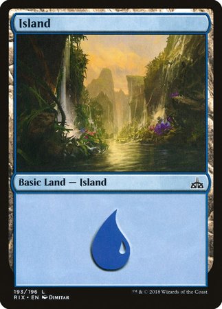 Island [Rivals of Ixalan] | Magic Magpie