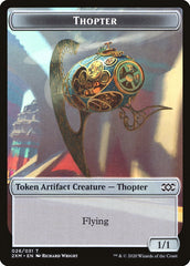 Myr (024) // Thopter (026) Double-sided Token [Double Masters Tokens] | Magic Magpie