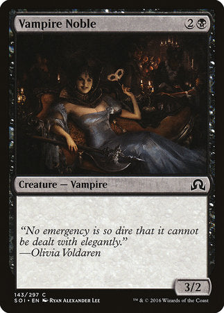 Vampire Noble [Shadows over Innistrad] | Magic Magpie