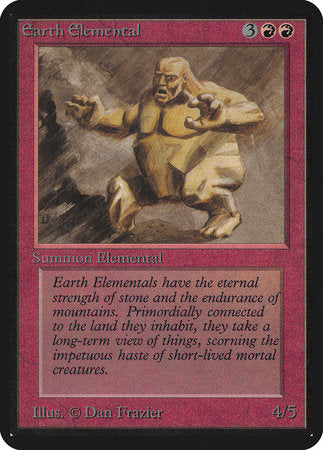 Earth Elemental [Limited Edition Alpha] | Magic Magpie