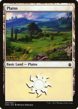 Plains (289) [Commander Anthology] | Magic Magpie