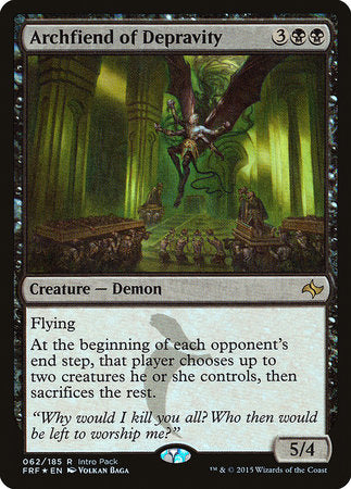 Archfiend of Depravity [Fate Reforged Promos] | Magic Magpie