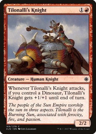 Tilonalli's Knight [Ixalan] | Magic Magpie