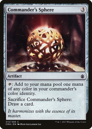 Commander's Sphere [Commander Anthology] | Magic Magpie