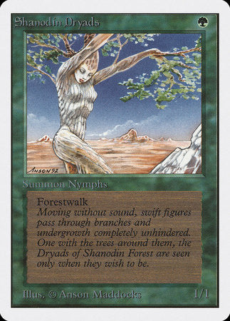 Shanodin Dryads [Unlimited Edition] | Magic Magpie