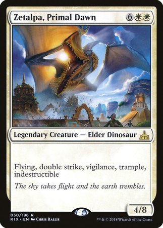 Zetalpa, Primal Dawn [Rivals of Ixalan Promos] | Magic Magpie