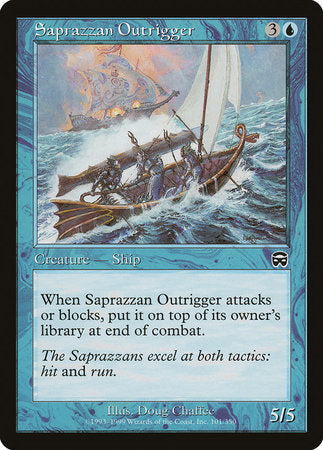 Saprazzan Outrigger [Mercadian Masques] | Magic Magpie