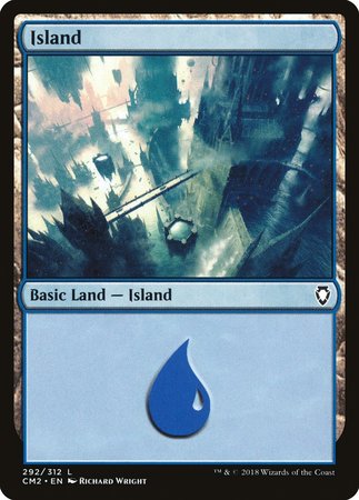 Island (292) [Commander Anthology Volume II] | Magic Magpie