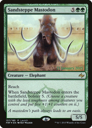 Sandsteppe Mastodon [Fate Reforged Promos] | Magic Magpie