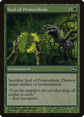 Seal of Primordium [Planar Chaos] | Magic Magpie