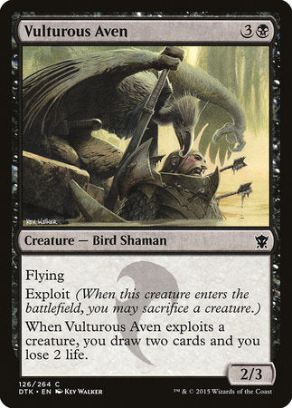 Vulturous Aven [Dragons of Tarkir] | Magic Magpie