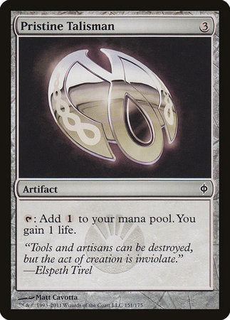 Pristine Talisman [New Phyrexia] | Magic Magpie