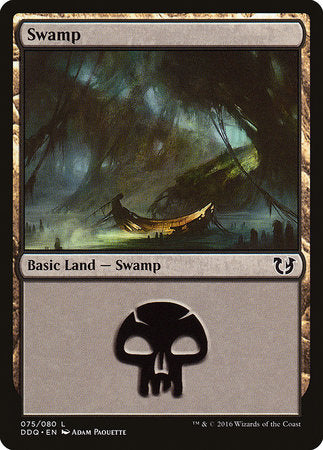 Swamp (75) [Duel Decks: Blessed vs. Cursed] | Magic Magpie