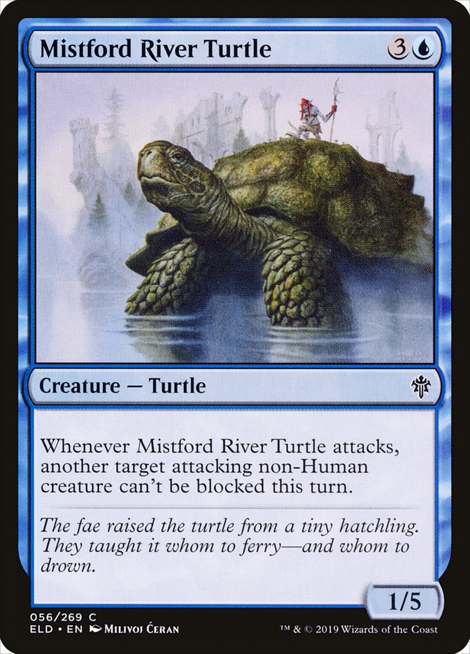 Mistford River Turtle [Throne of Eldraine] | Magic Magpie