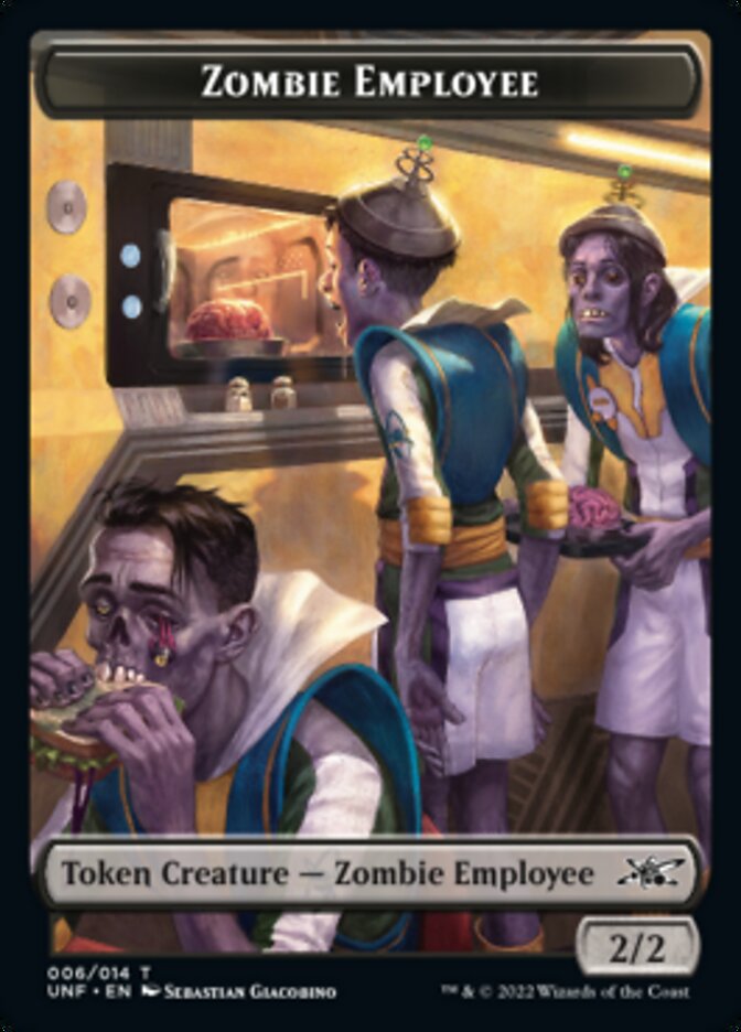 Zombie Employee Token [Unfinity Tokens] | Magic Magpie