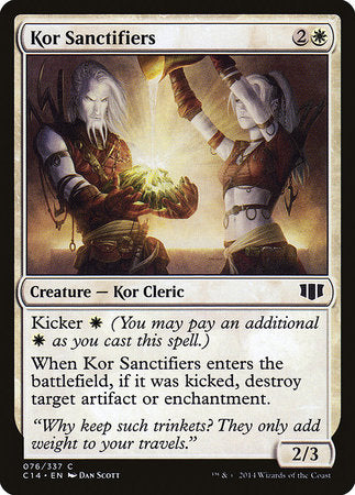 Kor Sanctifiers [Commander 2014] | Magic Magpie