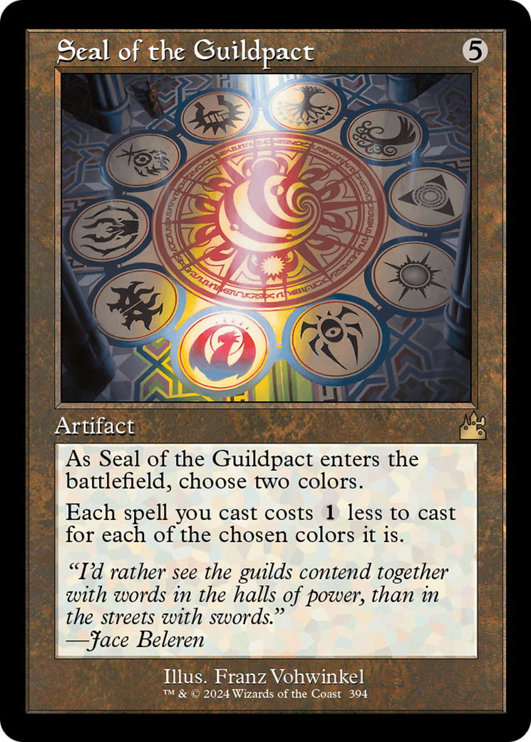 Seal of the Guildpact (Retro Frame) [Ravnica Remastered] | Magic Magpie