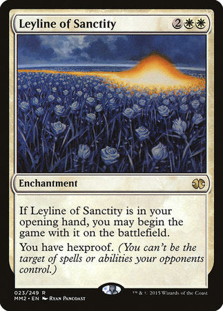 Leyline of Sanctity [Modern Masters 2015] | Magic Magpie