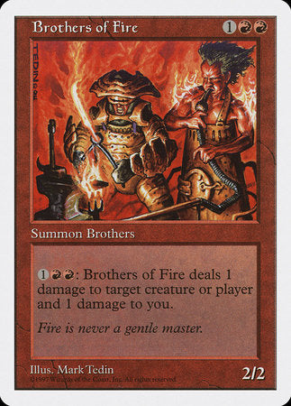 Brothers of Fire [Fifth Edition] | Magic Magpie