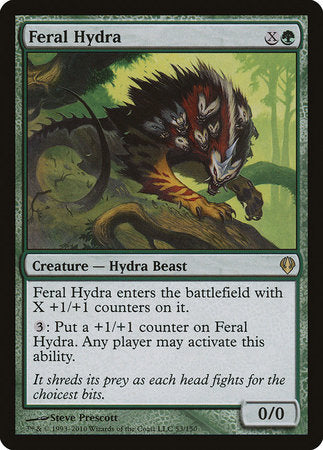 Feral Hydra [Archenemy] | Magic Magpie