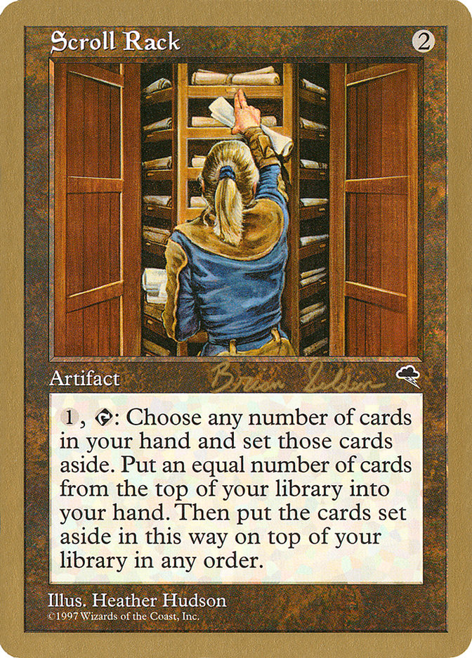 Scroll Rack (Brian Selden) [World Championship Decks 1998] | Magic Magpie