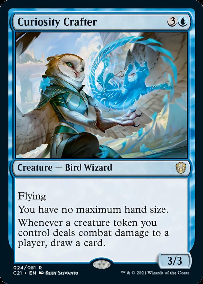 Curiosity Crafter [Commander 2021] | Magic Magpie