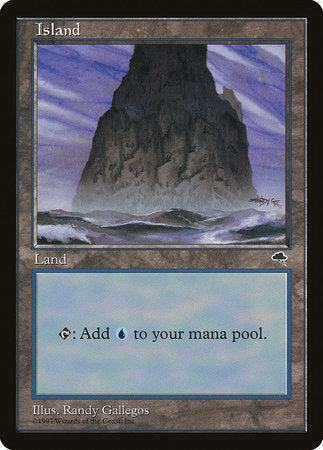 Island (Spire) [Tempest] | Magic Magpie