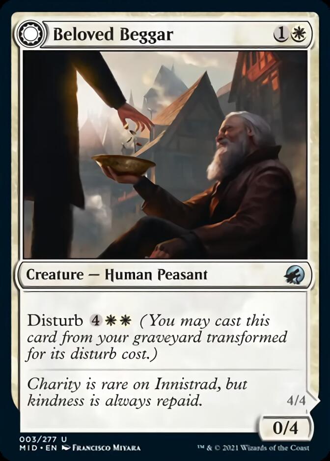 Beloved Beggar // Generous Soul [Innistrad: Midnight Hunt] | Magic Magpie