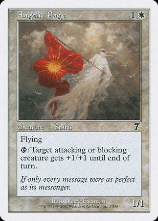 Angelic Page [Seventh Edition] | Magic Magpie