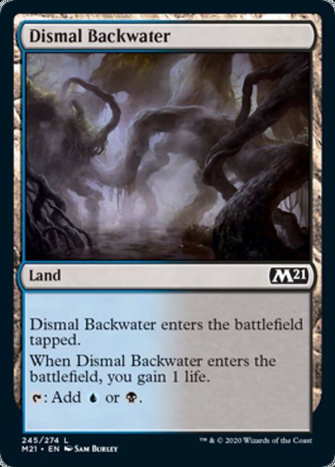 Dismal Backwater [Core Set 2021] | Magic Magpie