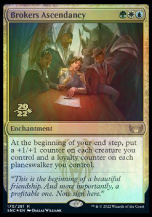 Brokers Ascendancy [Streets of New Capenna Prerelease Promos] | Magic Magpie