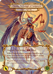 Figment of Judgment // Themis, Archangel of Judgment (Marvel) [DTD006] (Dusk Till Dawn)  Cold Foil | Magic Magpie