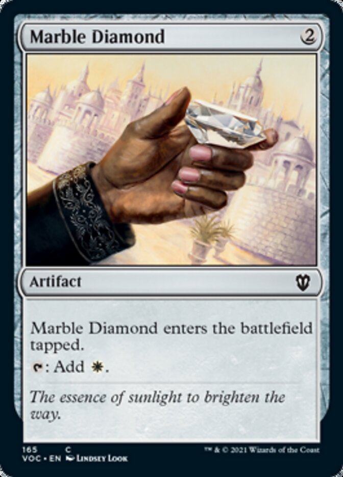 Marble Diamond [Innistrad: Crimson Vow Commander] | Magic Magpie