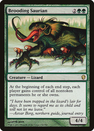 Brooding Saurian [Commander 2013] | Magic Magpie