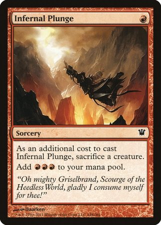 Infernal Plunge [Innistrad] | Magic Magpie