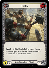 Disable (Yellow) [U-WTR049] (Welcome to Rathe Unlimited)  Unlimited Normal | Magic Magpie