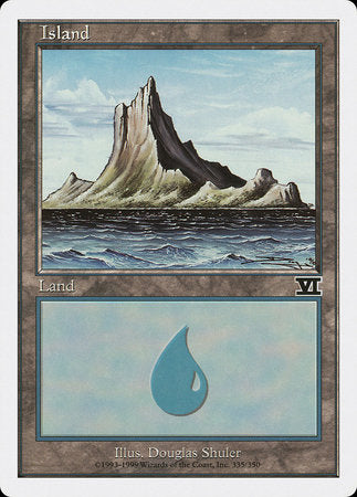 Island (335) [Classic Sixth Edition] | Magic Magpie