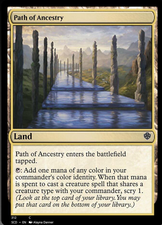 Path of Ancestry [Starter Commander Decks] | Magic Magpie