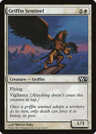 Griffin Sentinel [Magic 2014] | Magic Magpie