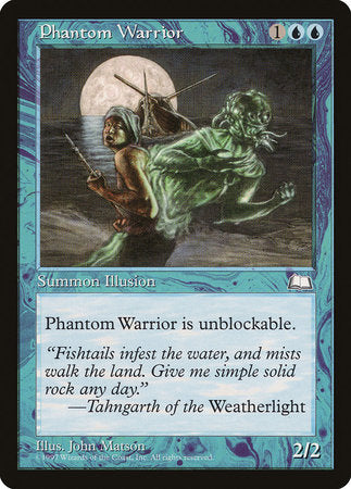 Phantom Warrior [Weatherlight] | Magic Magpie