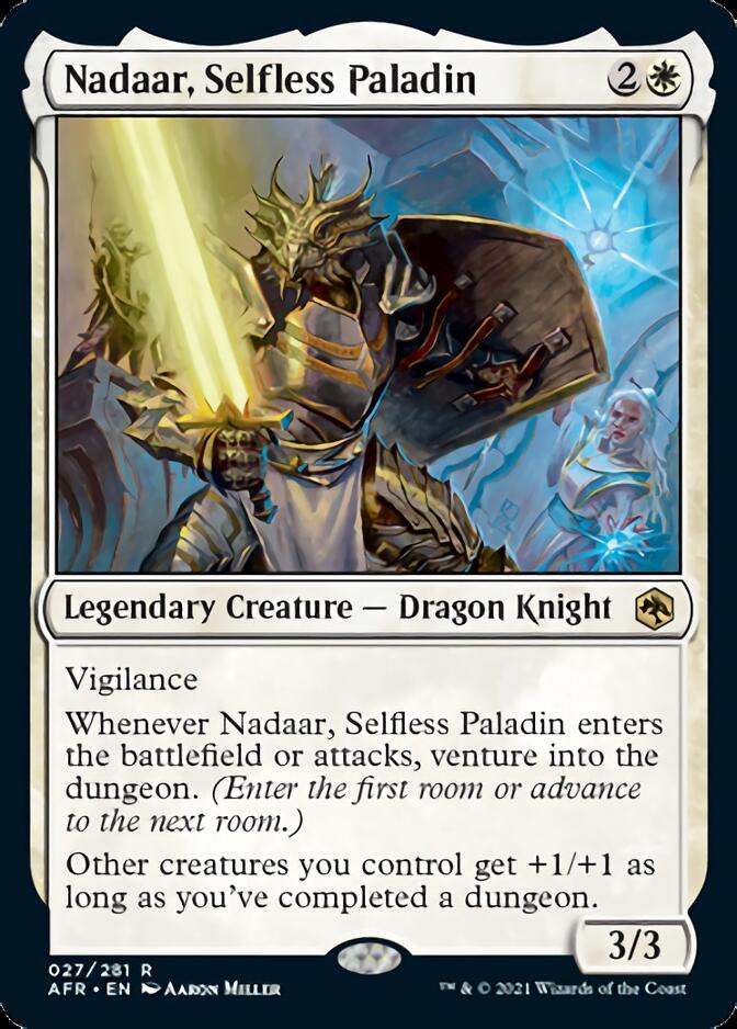 Nadaar, Selfless Paladin [Dungeons & Dragons: Adventures in the Forgotten Realms] | Magic Magpie