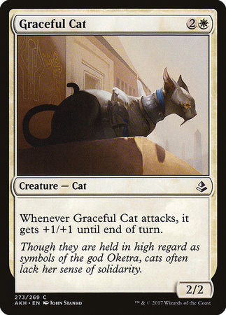 Graceful Cat [Amonkhet] | Magic Magpie