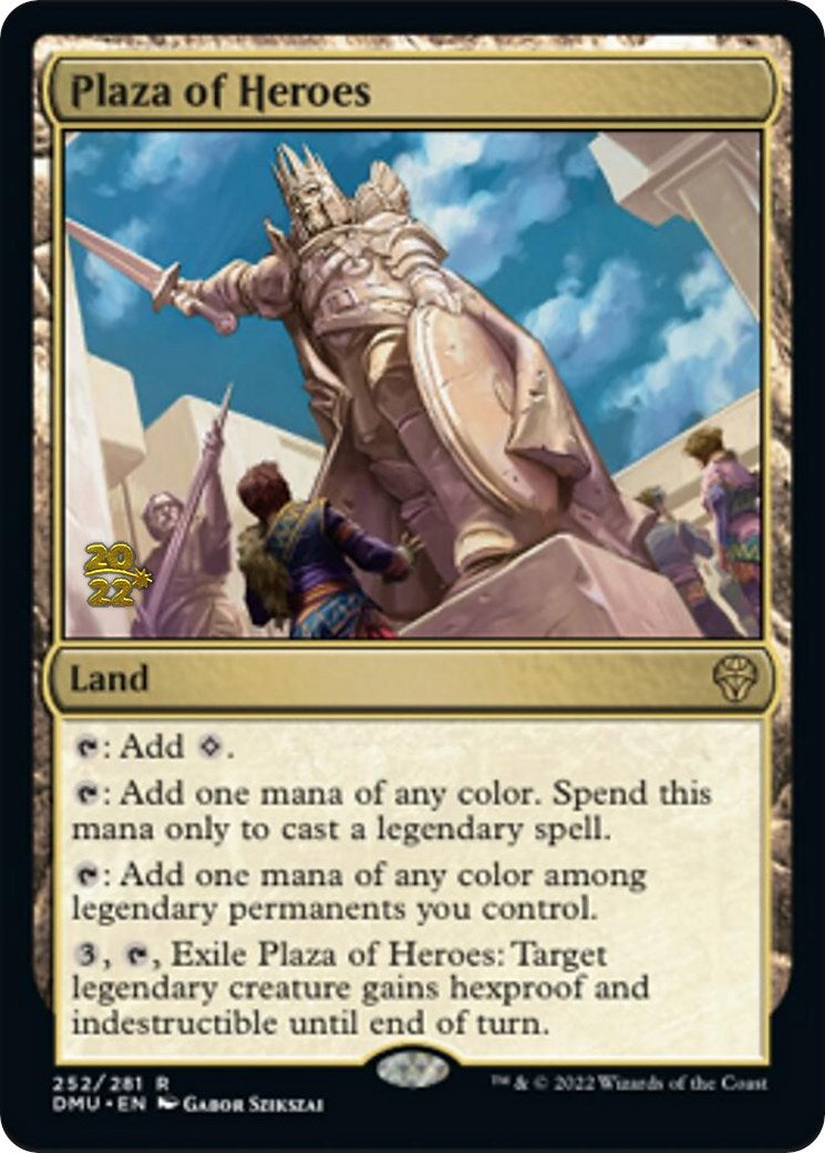 Plaza of Heroes [Dominaria United Prerelease Promos] | Magic Magpie