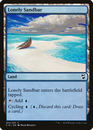 Lonely Sandbar [Commander 2018] | Magic Magpie