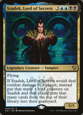 Szadek, Lord of Secrets [GRN Guild Kit] | Magic Magpie