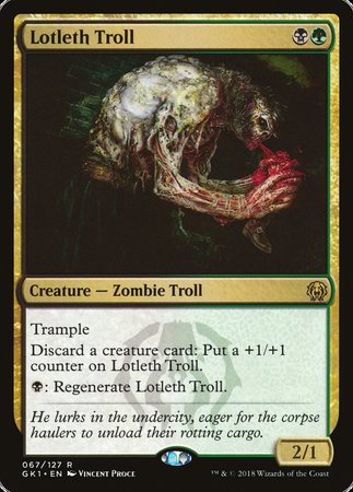 Lotleth Troll [GRN Guild Kit] | Magic Magpie