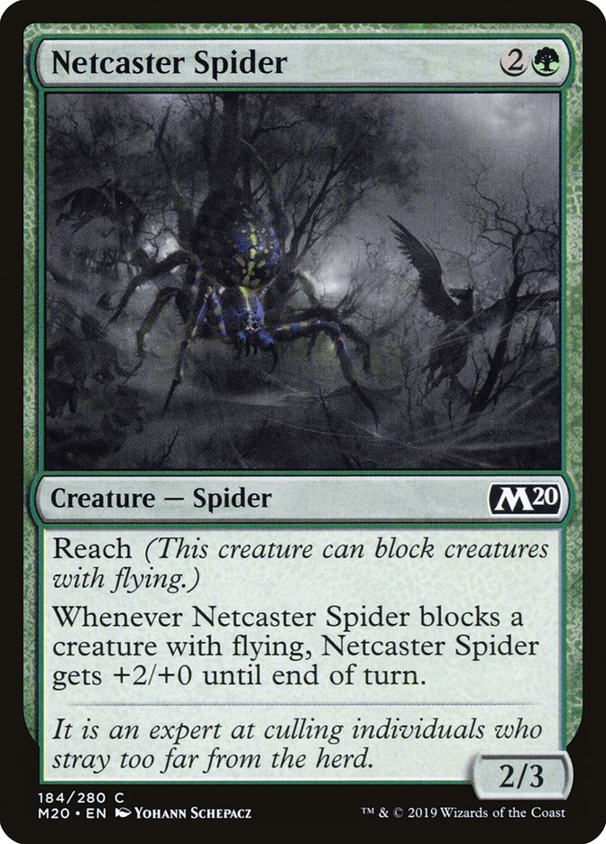 Netcaster Spider [Core Set 2020] | Magic Magpie