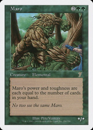 Maro [Seventh Edition] | Magic Magpie