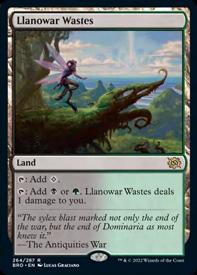 Llanowar Wastes [The Brothers' War] | Magic Magpie