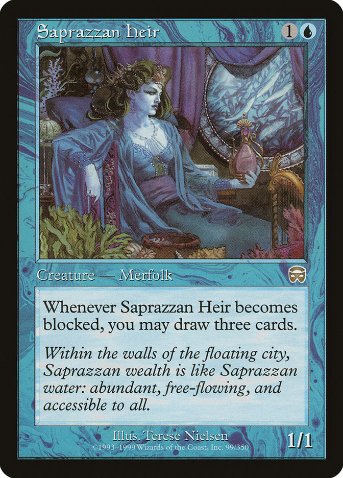 Saprazzan Heir [Mercadian Masques] | Magic Magpie